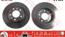 Disc frana VW VENTO (1H2) (1991 - 1998) TRW DF2758...