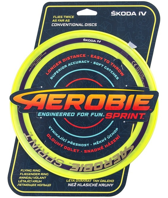 Disc Frisbee Oe Skoda Flying Circle iV Galben 000087703NB