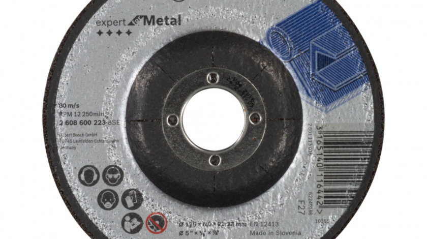 Disc Slefuire Metal Bosch 125/6MM 2 608 600 223