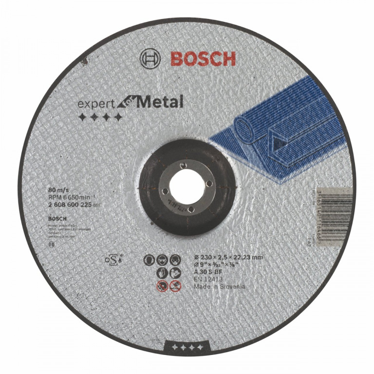 Disc Taiere Metal Bosch 230/2.5MM 2 608 600 225