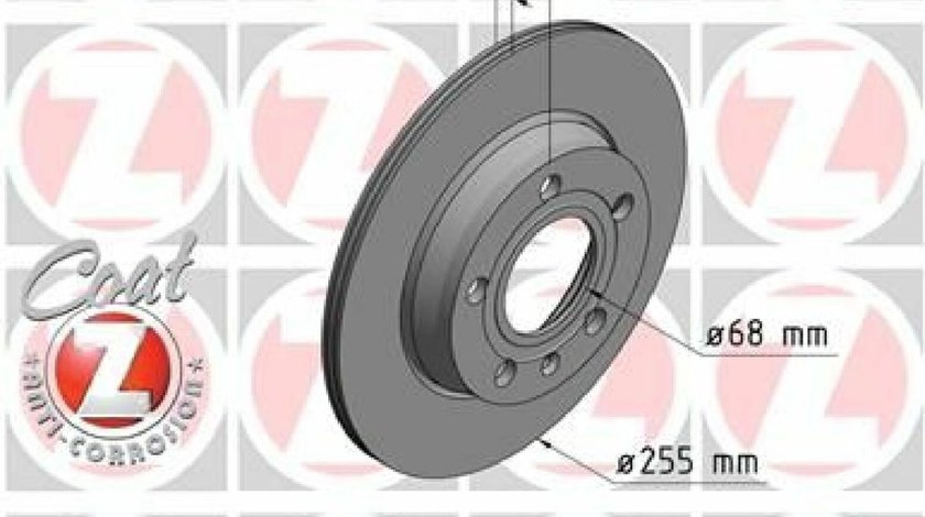 Discuri frana Zimmermann Audi Seat 100.1244.20