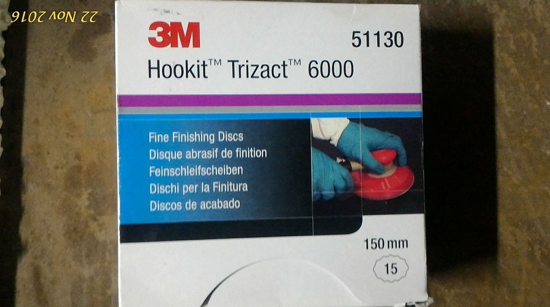 Discuri polishat/slefuit 3M Trizact P1500