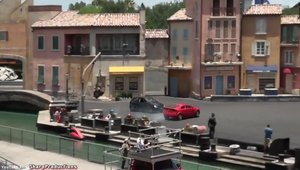 Disney duce distractia la un nou nivel: cascadorii cu masini pentru public