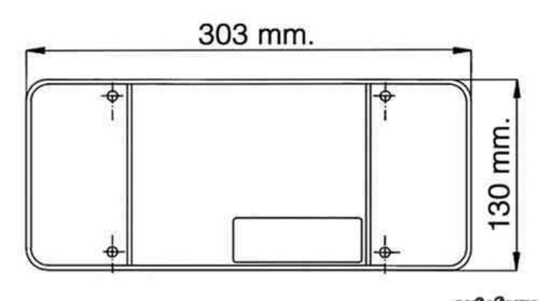 Dispersor, lampa spate IVECO DAILY III caroserie inchisa/combi EUROLITES LEART 37.083.034