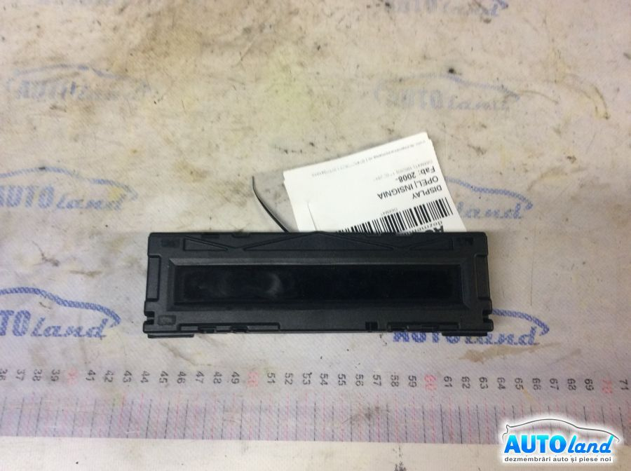 Display 13233977f Opel INSIGNIA 2008