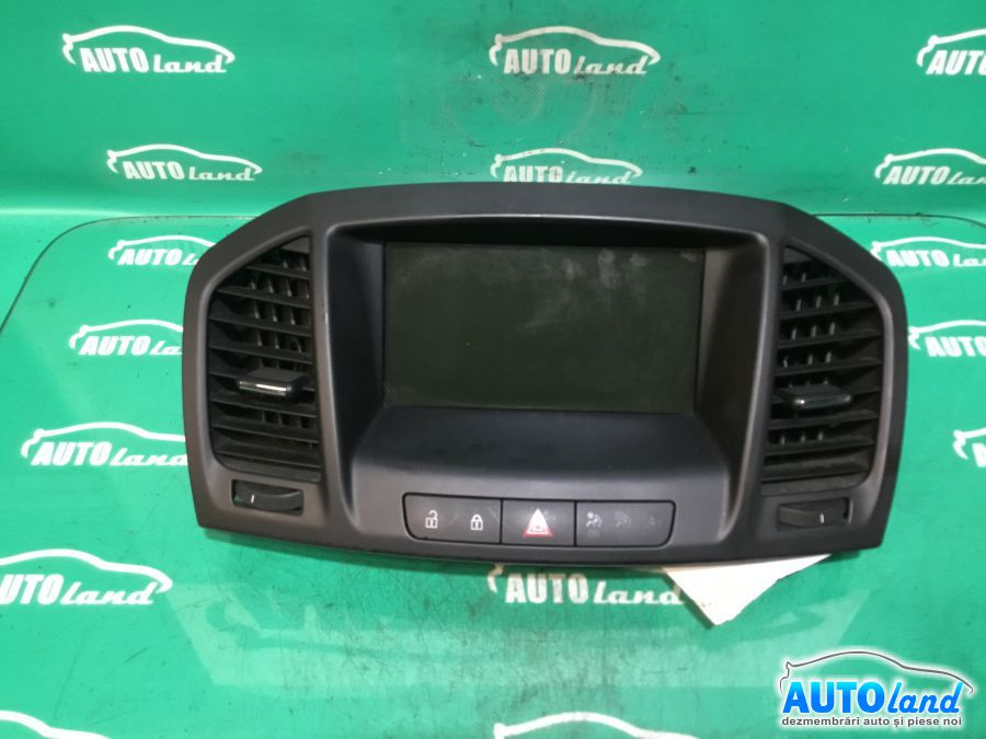 Display 20935346 Cu Navigatie + Buton Avarii Opel INSIGNIA 2008