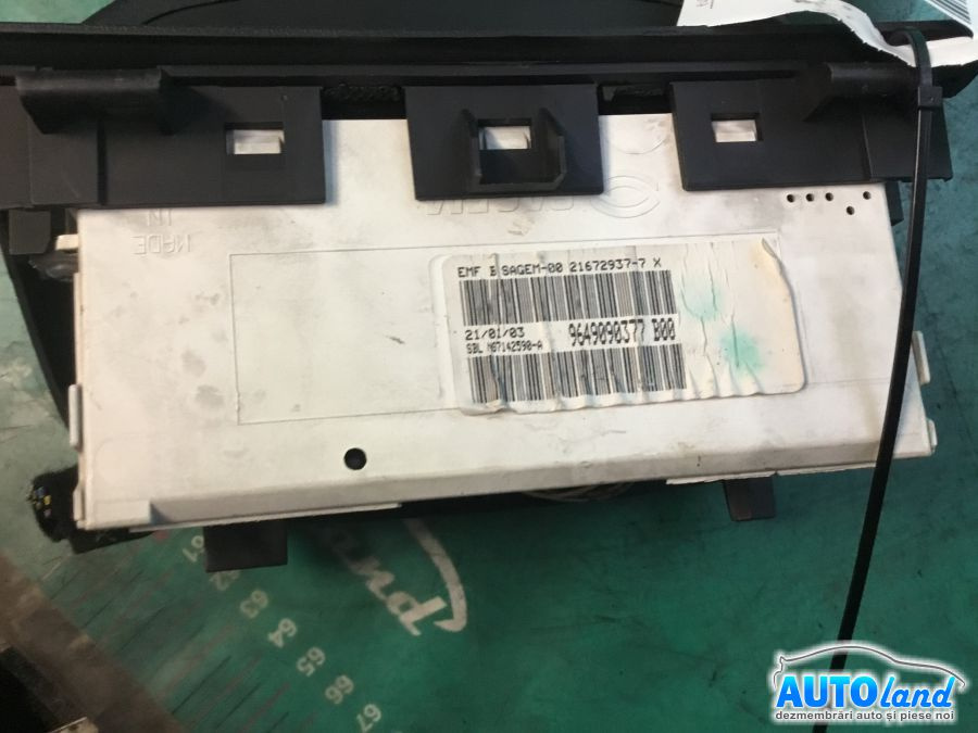 Display 9649090377 Peugeot 307 3A/C 2000