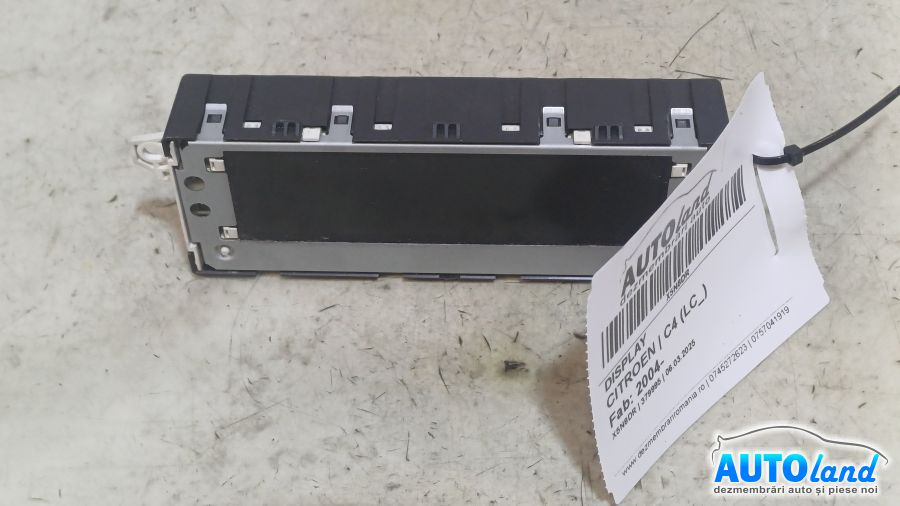 Display 9677296480 Citroen C4 LC 2004