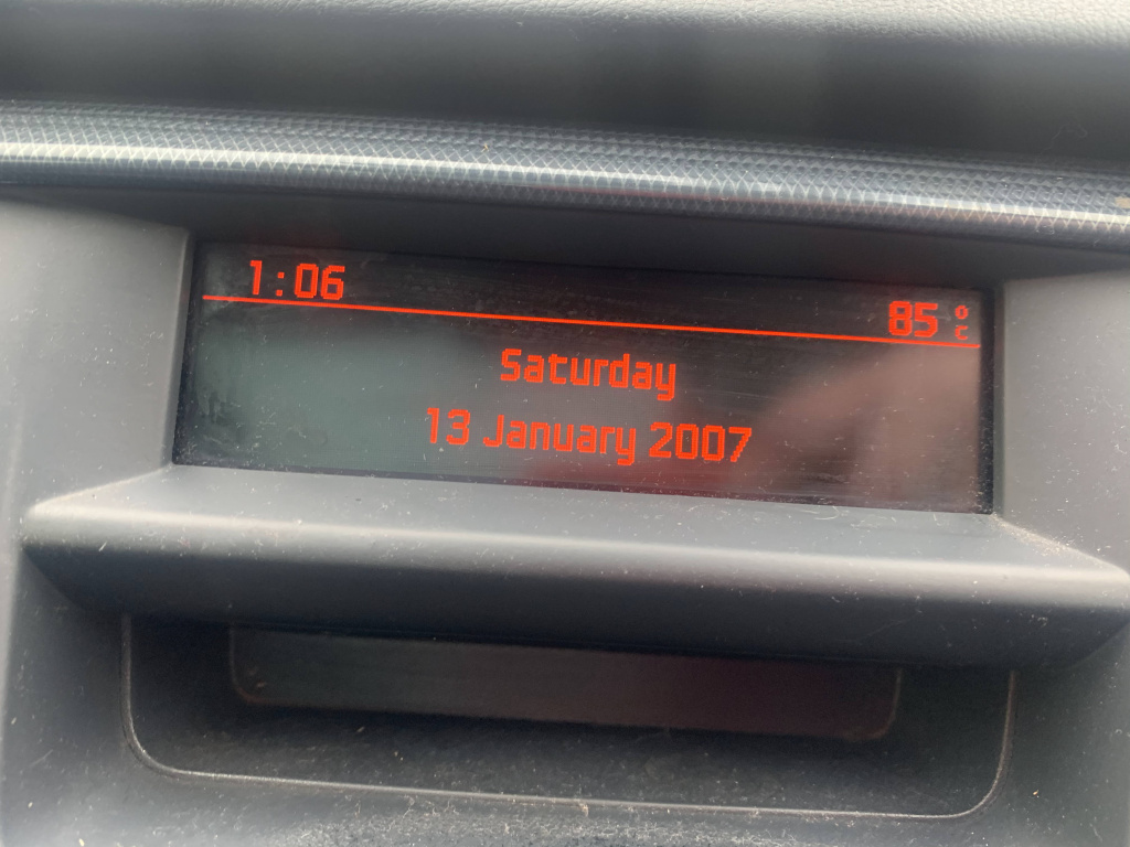 Display / Afisaj Bord Central Peugeot 508 2010 - 2018