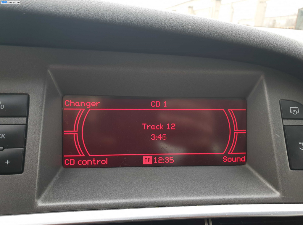 Display Afisaj Ecran de la Navigatie Radio CD Player Audi A6 C6 2004 - 2011 [K1927]