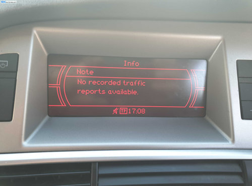 Display Afisaj Ecran de la Navigatie Radio CD Player Audi A6 C6 2004 - 2011 [K0735]