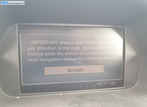 Display Afisaj Ecran de la Navigatie Radio CD Player Dodge Journey 2008 - 2016 [C9768]