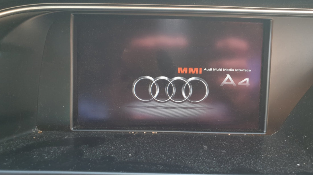 Display Afisaj Ecran MMI 7" 7inch CD Player Navigatie Audi A4 B8 B8.5 FL Facelift 2012 - 2016 Cod 8R0919604A [1620]