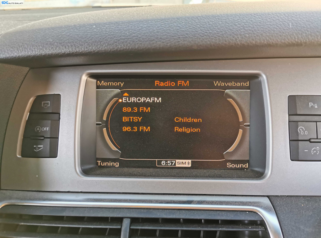 Display Afisaj Ecran MMI 7" 7inch CD Player Navigatie Audi Q7 4L 2007 - 2009 [K7141]
