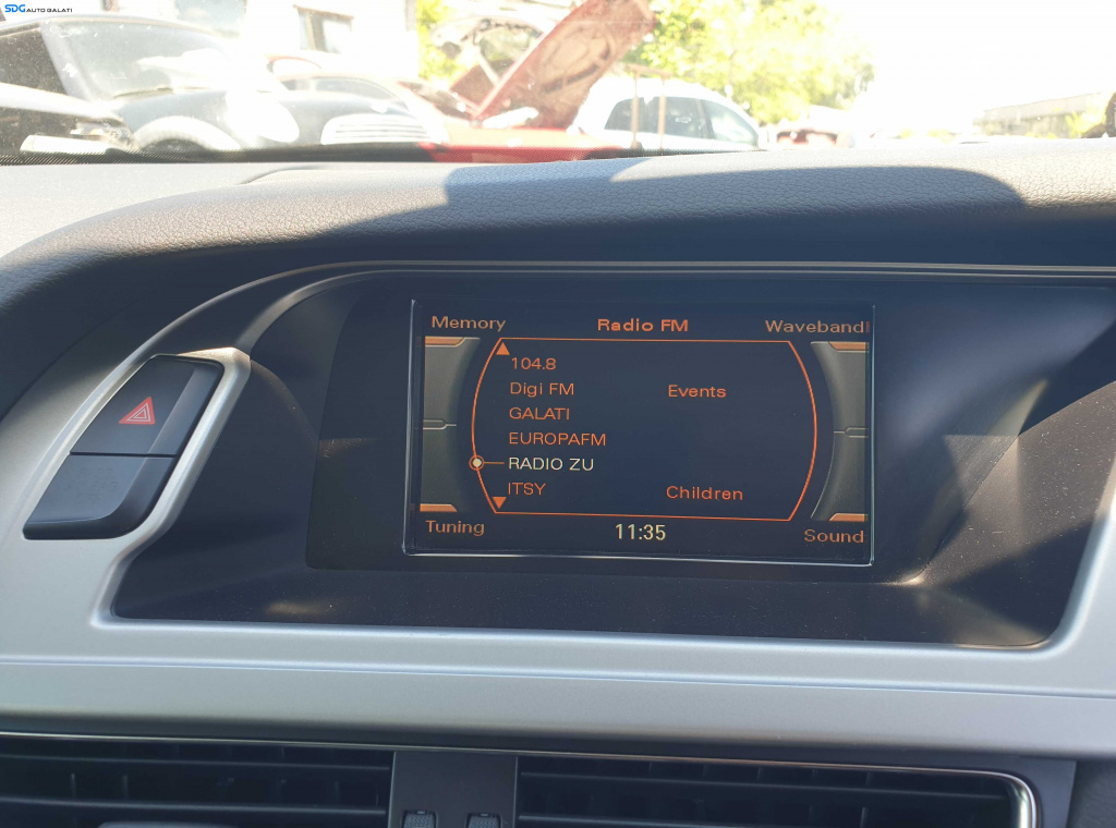 Display Afisaj Ecran MMI CD Player Navigatie Audi A4 B8 2008 - 2016 [K5247]