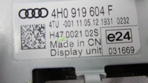 Display Audi A8 S8 4H Original Color MMI 3G cod 4H...