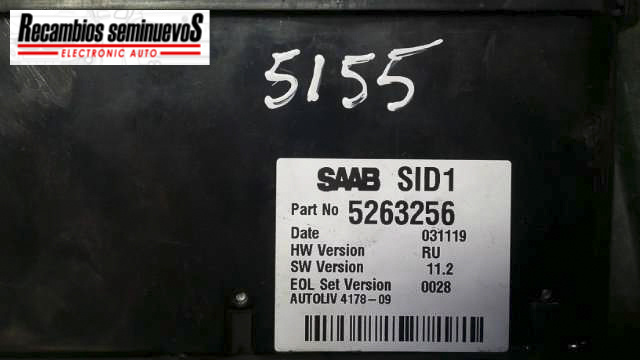 Display AUTOLIV SAAB 95 5263256,