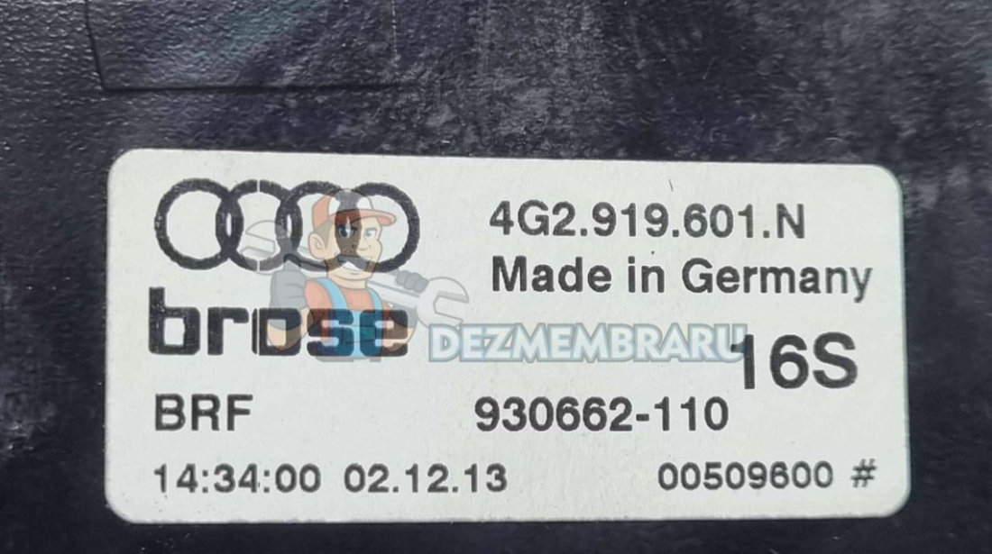 Display bord Audi A7 Sportback (4GA) [Fabr 2011-2017] 4G2919601N