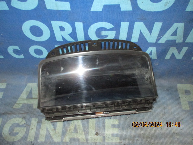 Display bord BMW E65 2005; 6967626 (navigatie, geam fisurat)