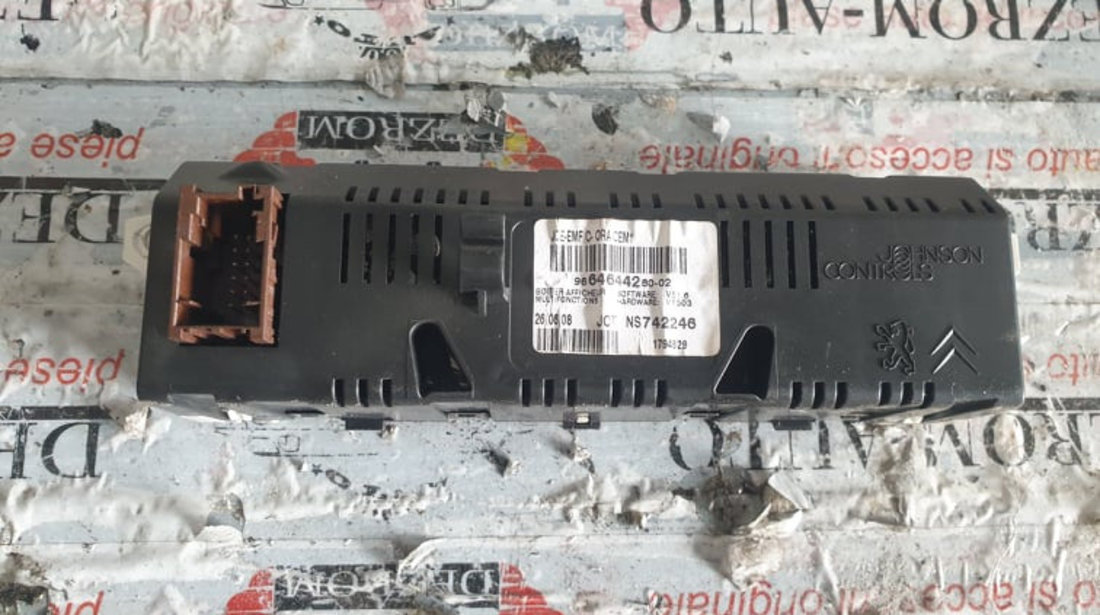 Display bord Citroen Berlingo III cod piesa : 9664644280