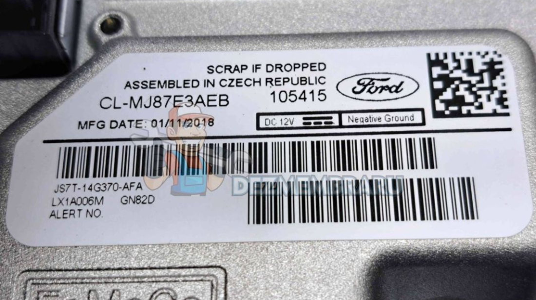 Display bord Ford Mondeo 5 Sedan [Fabr 2014-2022] JS7T-14G370-AFA
