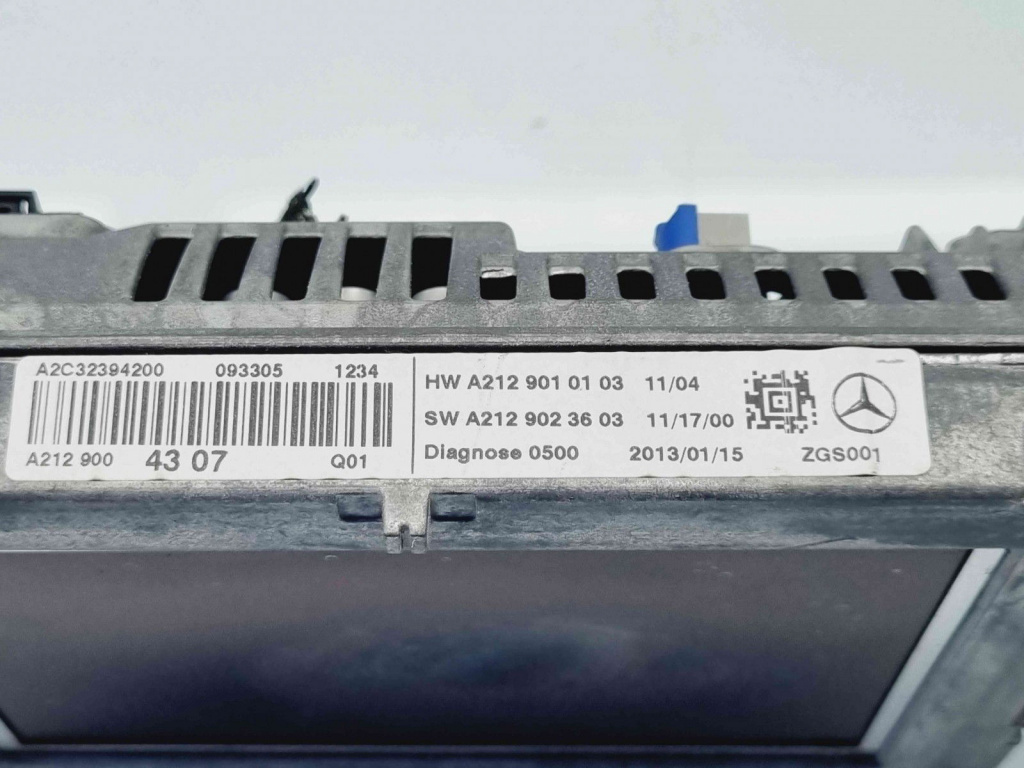 Display bord Mercedes Clasa E (W207) Coupe AMG [Fabr 2009-2012] A2129004307