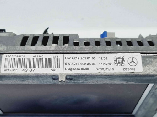 Display bord Mercedes Clasa E (W207) Coupe AMG [Fabr 2009-2012] A2129004307