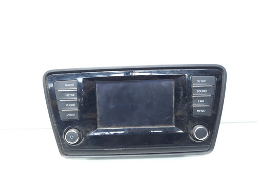Display bord multimedia, cod 5E0919605B, Skoda Octavia 3 Combi (5E5) (idi:562082)