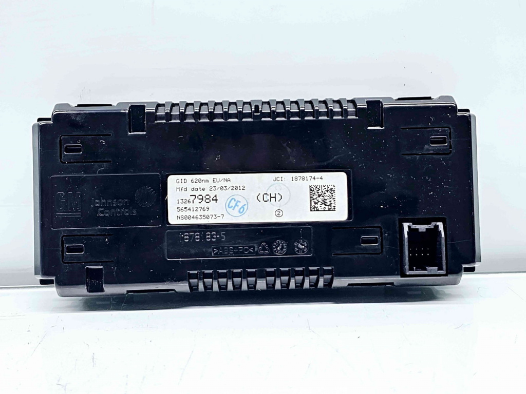 Display bord Opel Astra J [Fabr 2009-2015] 13267984