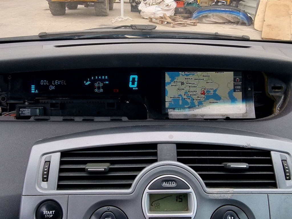 Display bord Renault Scenic 2 [Fabr 2003-2008] 1.5 DCI K9K734 76KW / 103CP
