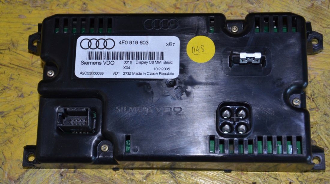 DISPLAY CALCULATOR BORD AUDI 2004-2008.COD:4F0864260A