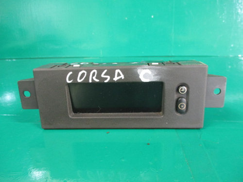 DISPLAY / CEAS BORD COD 009164455 OPEL CORSA C FAB. 2000 – 2009 ⭐⭐⭐⭐⭐