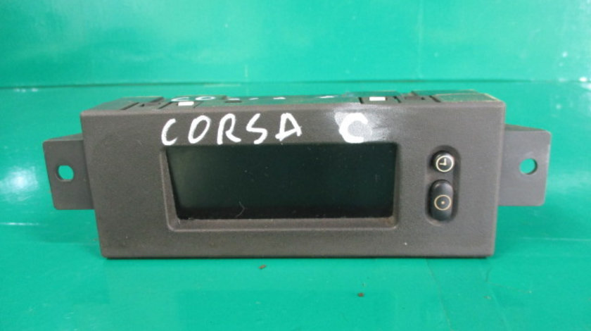 DISPLAY / CEAS BORD COD 009164455 OPEL CORSA C FAB. 2000 – 2009 ⭐⭐⭐⭐⭐