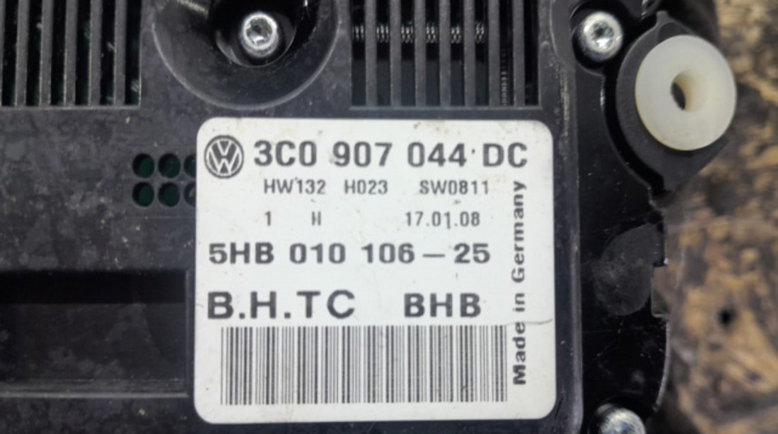 Display climatronic 3c0907044dc Volkswagen VW Passat B6 [2005 - 2010]