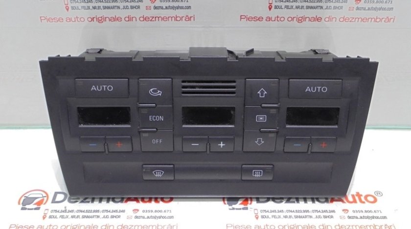 Display climatronic 8E0820043BL, Audi A4 Avant (8ED, B7) (id:291932)