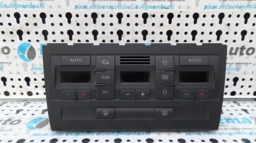 Display climatronic, cod 8E0820043BL, Audi A4 Avant (8ED, B7) 2004-2008 (id:188842)