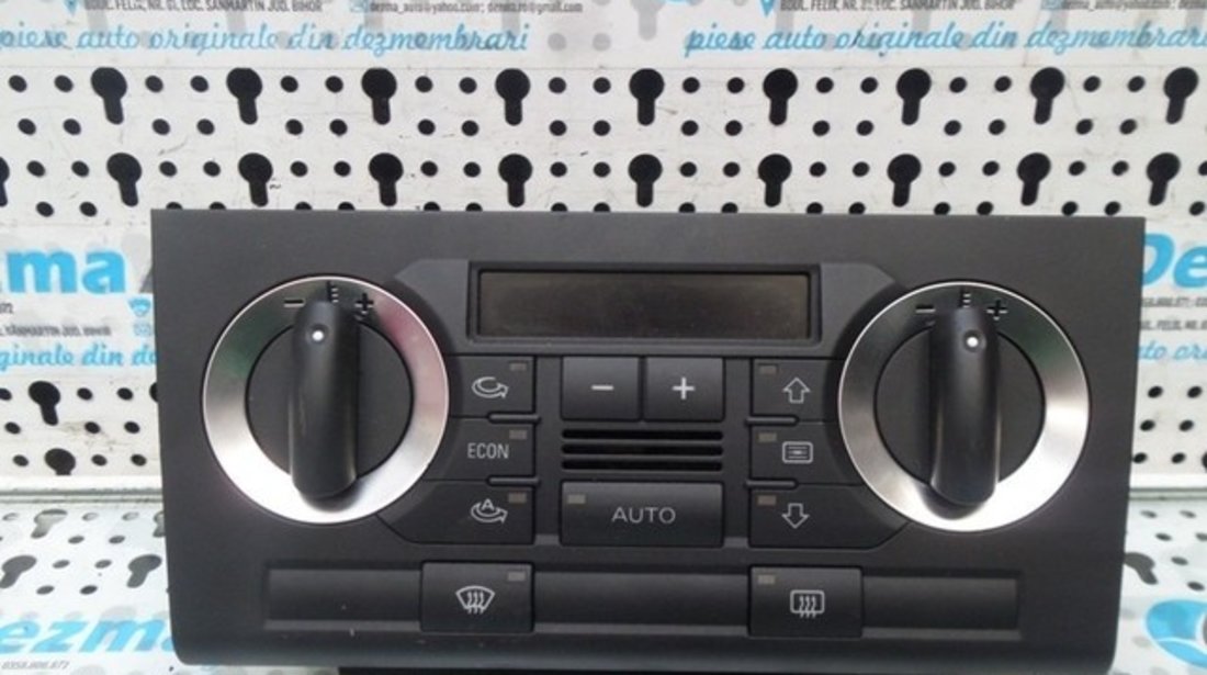 Display climatronic, cod 8P0820043H, Audi A3 (8P1) 2.0tdi (id:193300)