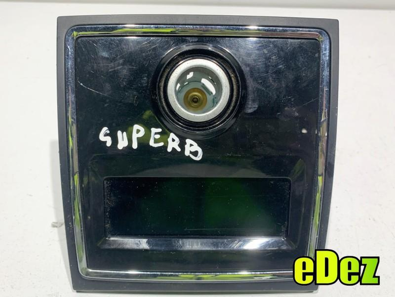 Display climatronic cotiera spate Skoda Superb 2 facelift (2013-2015) 3T0919201A