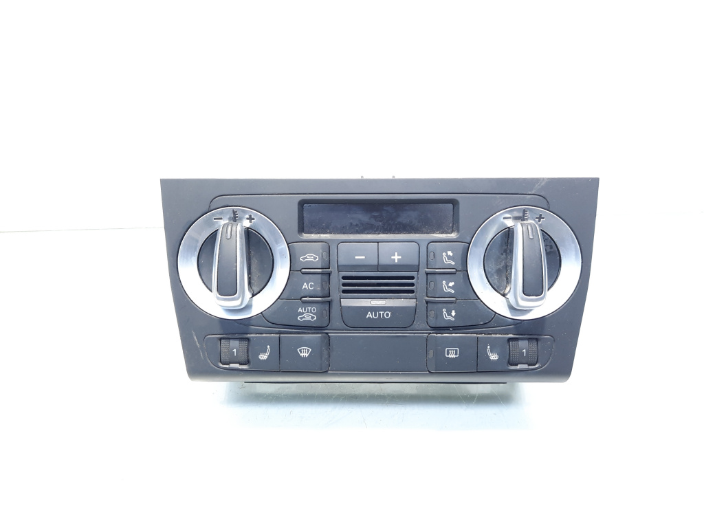 Display climatronic cu incalzire in scaune, cod 8P0820043BN, Audi A3 Cabriolet (8P7) (id:586238)