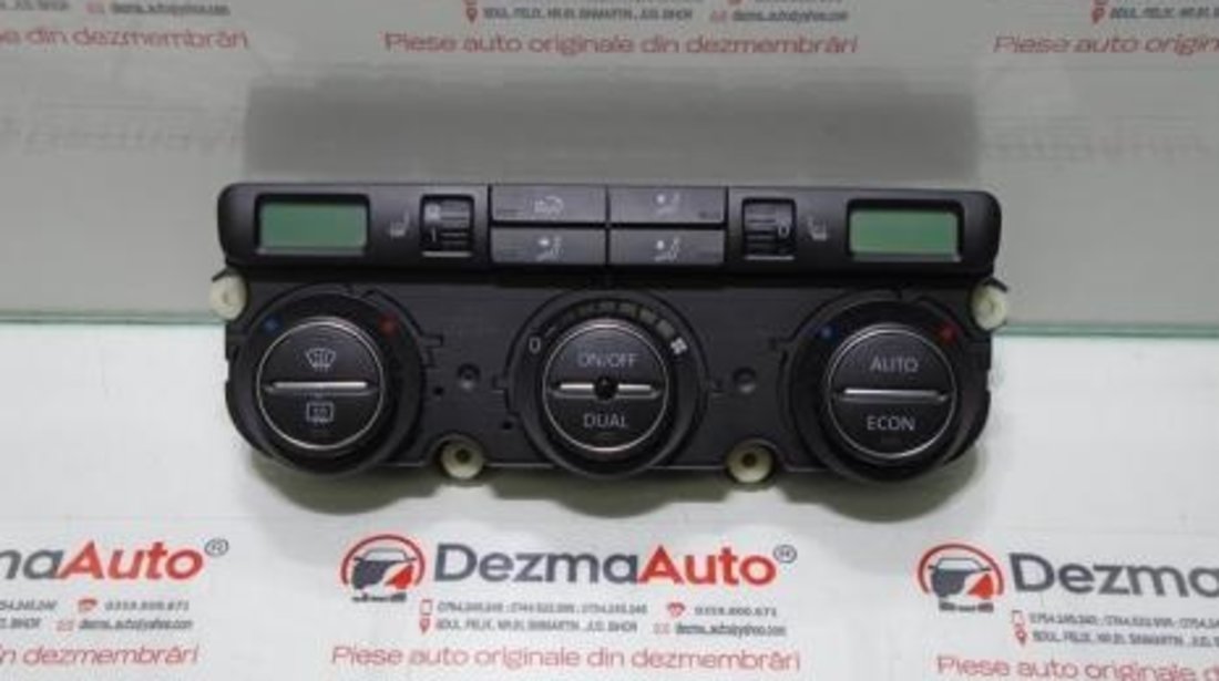 Display climatronic cu incalzire in scaune, 3C0907044AH, Vw Passat Variant