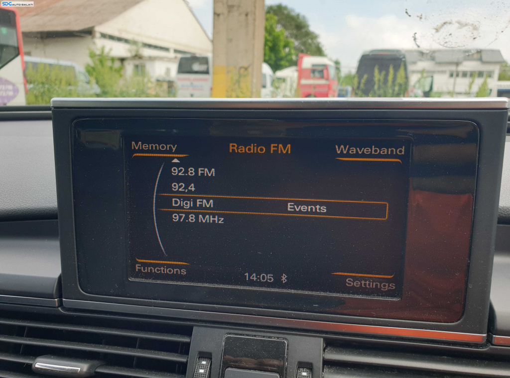 Display Ecran Afisaj MMI CD Player Navigatie Audi A6 C7 2011 - 2018 [K5450]