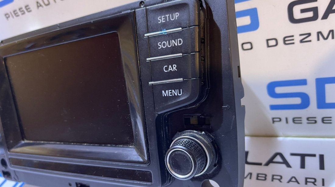 Display Ecran Tactil Touchscreen Radio CD Player Navigatie GPS Volkswagen Golf 7 2013 - 2017 Cod 5G0919605