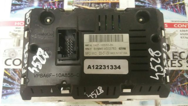 Display FORD FIESTA 8A6T-18B955-BK / 8A6T 18B955 BK / 8A6T18B955BK / VP8A6F-10A855-D / VP8A6F 10A855 D / VP8A6F10A855D8A6T-18B955-BK / 8A6T 18B955 BK / 8A6T18B955BK / VP8A6F-10A855-D / VP8A6F 10A855 D / VP8A6F10A855D