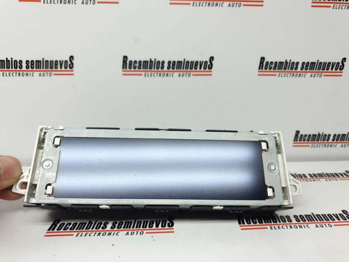 Display JOHNSON CONTROLS PEUGEOT 207 96758595809675859580