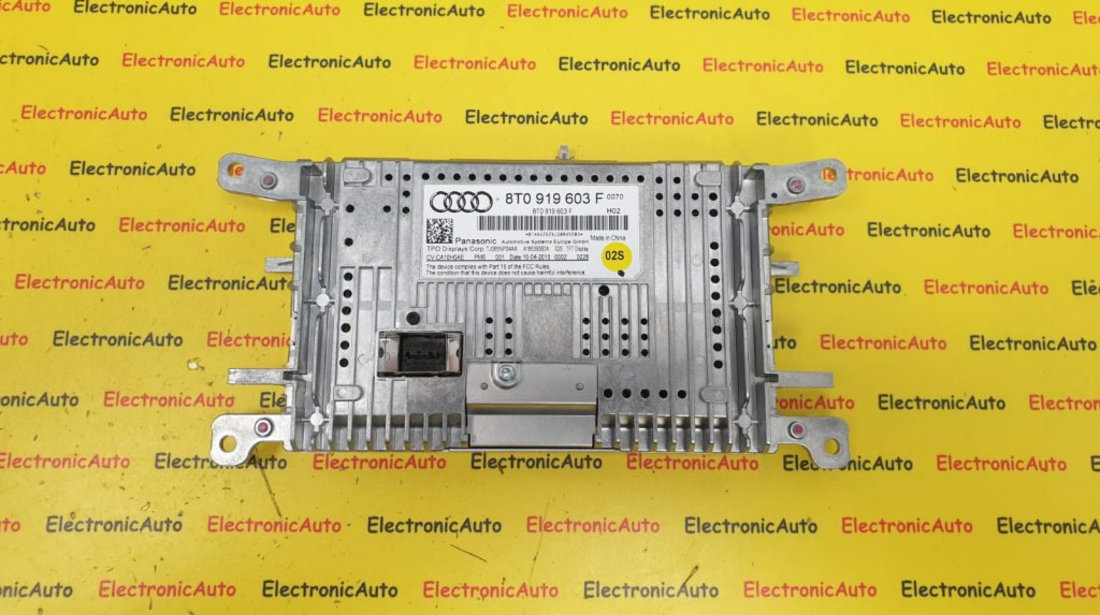 Display MMI Audi A4 A5 Q5, 8T0919603F