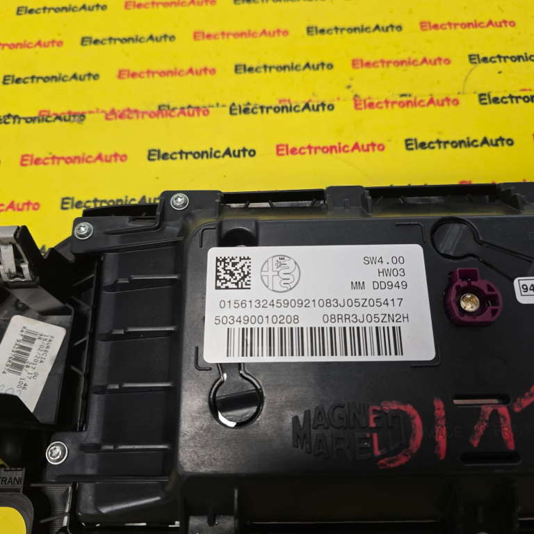 Display monitor screen ALFA ROMEO STELVIO, 503490010208,