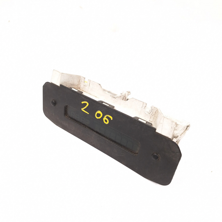 Display Multifunctional / Afisaj Central / Ecran Bord Peugeot 206 1998 - 2013 216592759, 216592770, 216687488A, 9646005377, NS11539240