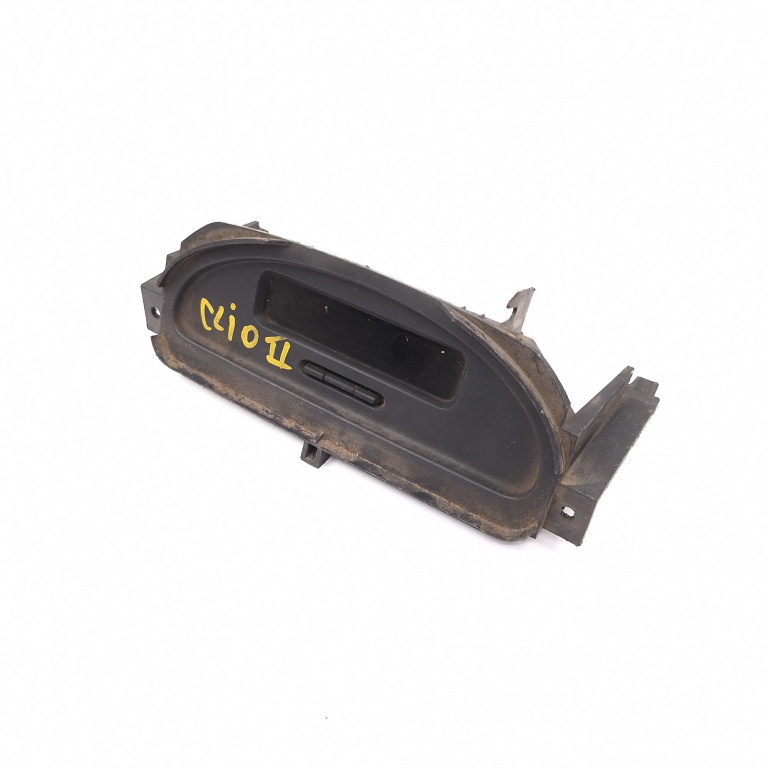 Display Multifunctional / Afisaj Central / Ecran Bord Renault CLIO 2 / SYMBOL 1 1998 - 2008 216771272, NS02591152, 281137007A, 281136287A, 216780354, 8200380298A, 7700426260, 216737697, 216737709