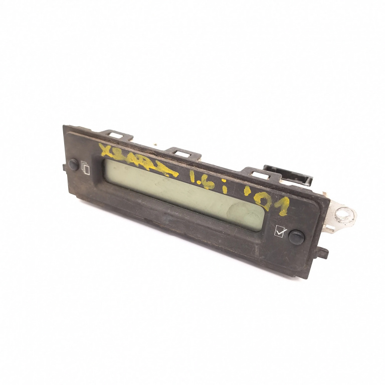 Display Multifunctional / Afisaj Central / Ecran Bord Citroen XSARA (N0, N1, N2) 1997 - 2006 9643654377, 9643654377E00, 9643654377 E00, 21666605-9 A, 216666059 A, 21666605-9A, 216666059A, EMF A SAGEM-0, EMF A SAGEM0, EMFASAGEM-0, EMFASAGEM0, 21654300