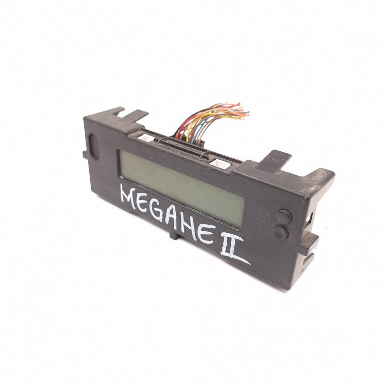 Display Multifunctional / Afisaj Central / Ecran Bord Renault Megane 2 2002-2010 8200290542, 8200290542--C, 8200290542C, 8200290542, 21675992-9, 216759929, Ns5100636-X, Ns5100636X, 28113700-7, 281137007, 28113628-7, 281136287, 21675176-7, 216751767